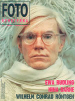 Andy Warhol magazine cover
